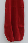 Marc le bihan belted tube top dress 21938-E21 POPPY